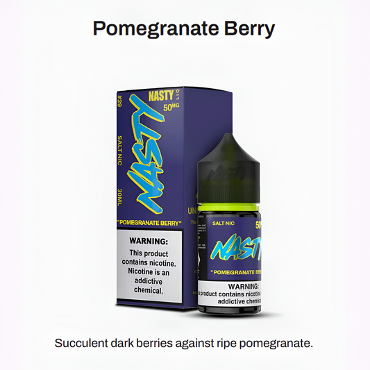 Pomegranate Berry - NASTY LIQ | 30ML Vape Juice | 35MG, 50MG